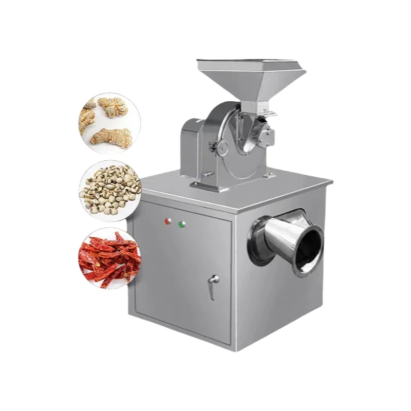 Sugar Spice Soy Tea Food Grass Ultra Fine Crusher Machinery Universal Crusher Single-machine