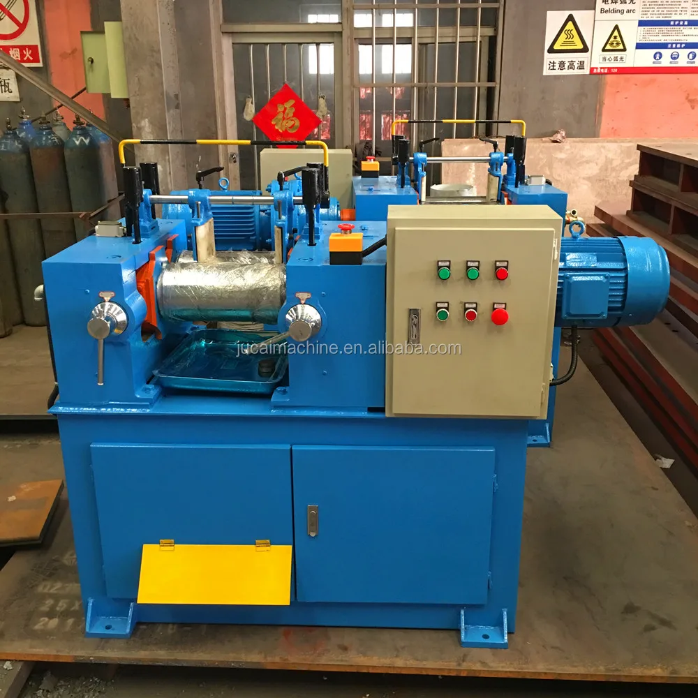 lab rubber raw material open mixing mill/mini rubber mill/mini size laboratory two roll mixing mill for plas