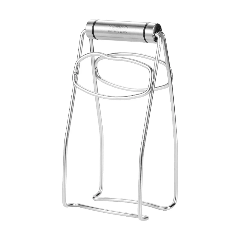 Natural Color Hot Pan Dish Bowl 304 Stainless Steel Disc Clip Dish Clips