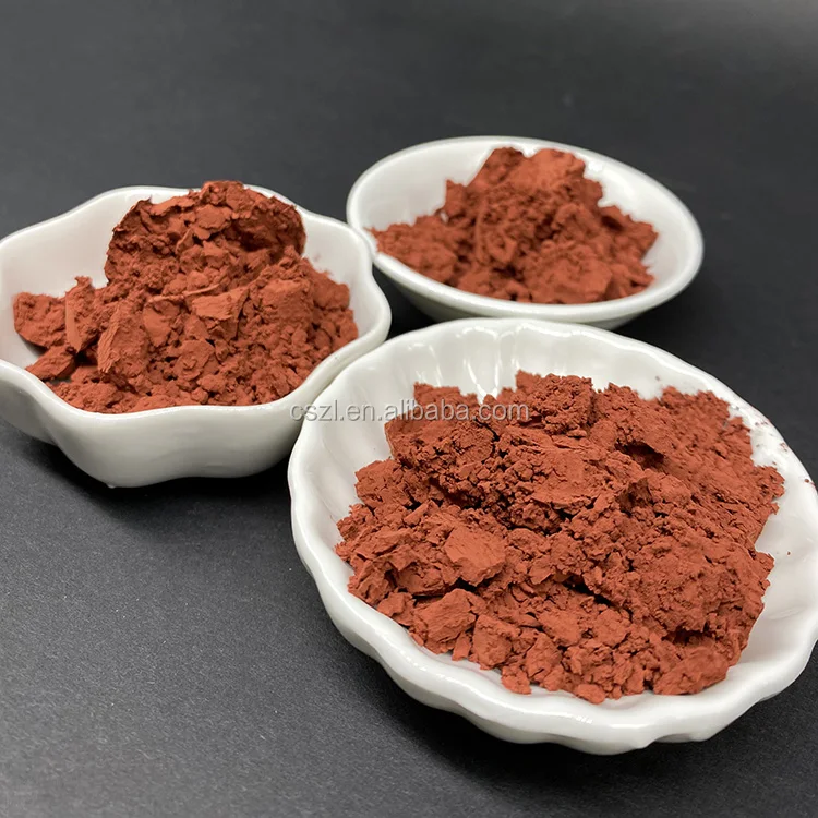 ceramic glaze Maroon color