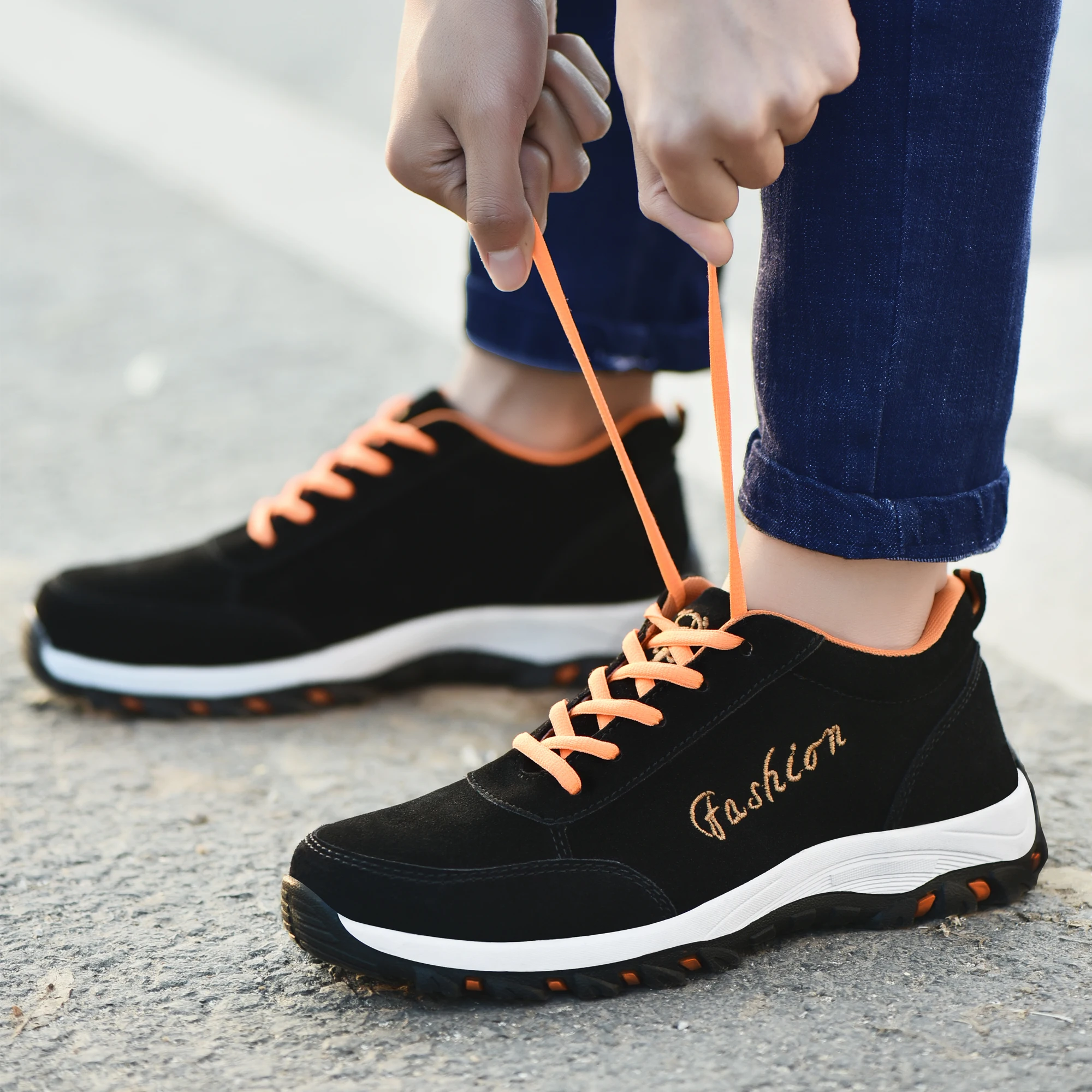 Latest Design Wholesale Women Men Boots Climbing Outdoor Hiking Work Safety Shoes