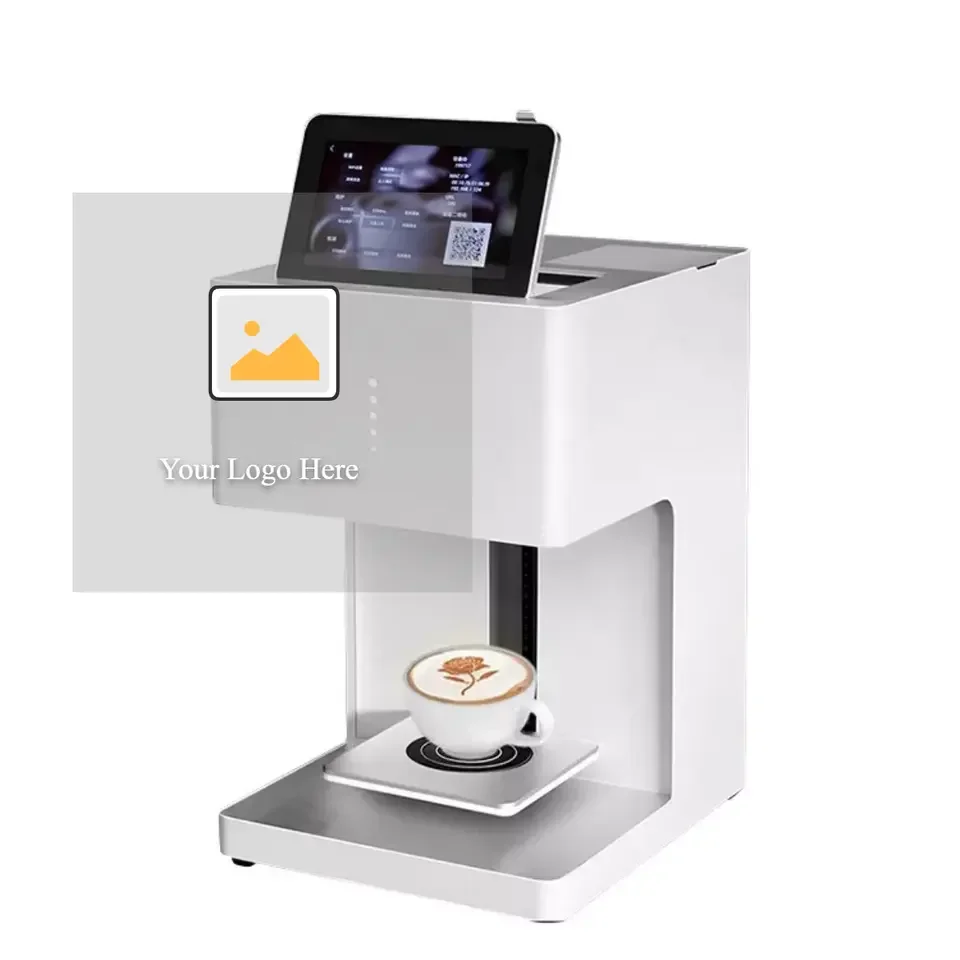 Evebot EB-FC Factory Direct Sale Food Grade Printer Coffee Latte Cake Cookie Edible Ink Printing Machine Inkjet Printer