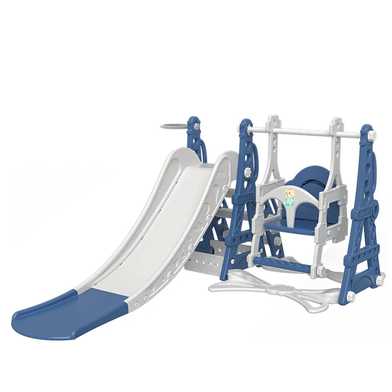 Multifunctional Climbing Frame Kids Indoor Play House Baby Playroom Playground Plastic Swing And Slides For Children Sliding Toy