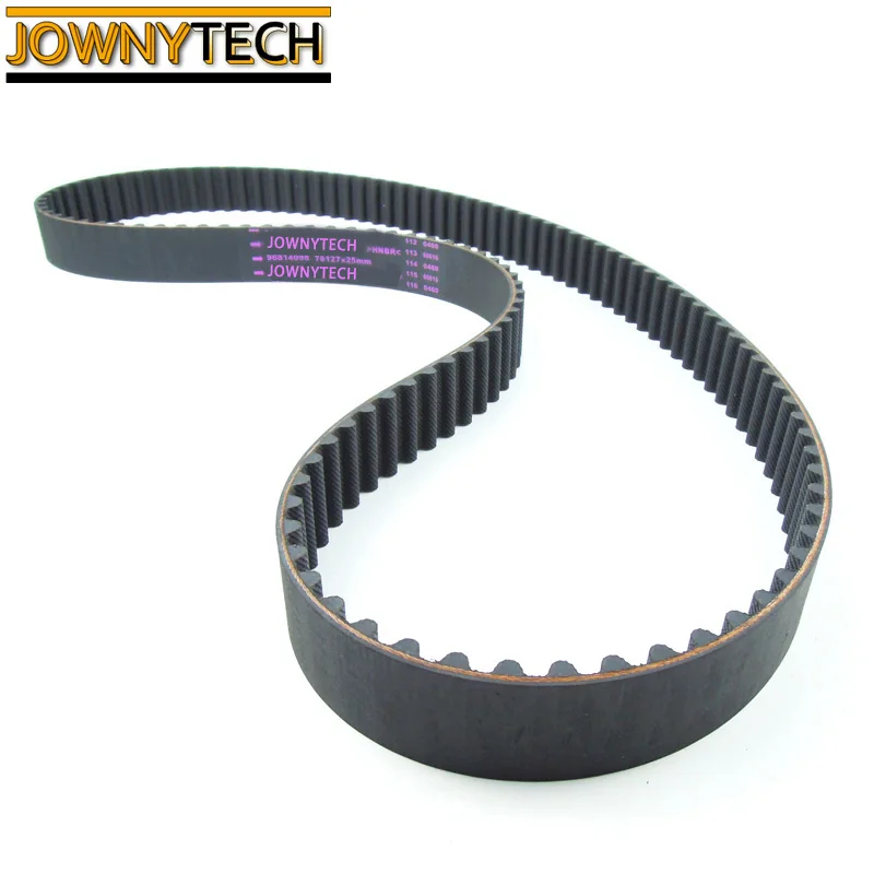 engine timing belt for chevrolet kalos optra 96814098 JOWNYTECH timing belt 127RU25 auto timing belt for chevrolet aveo 1.6