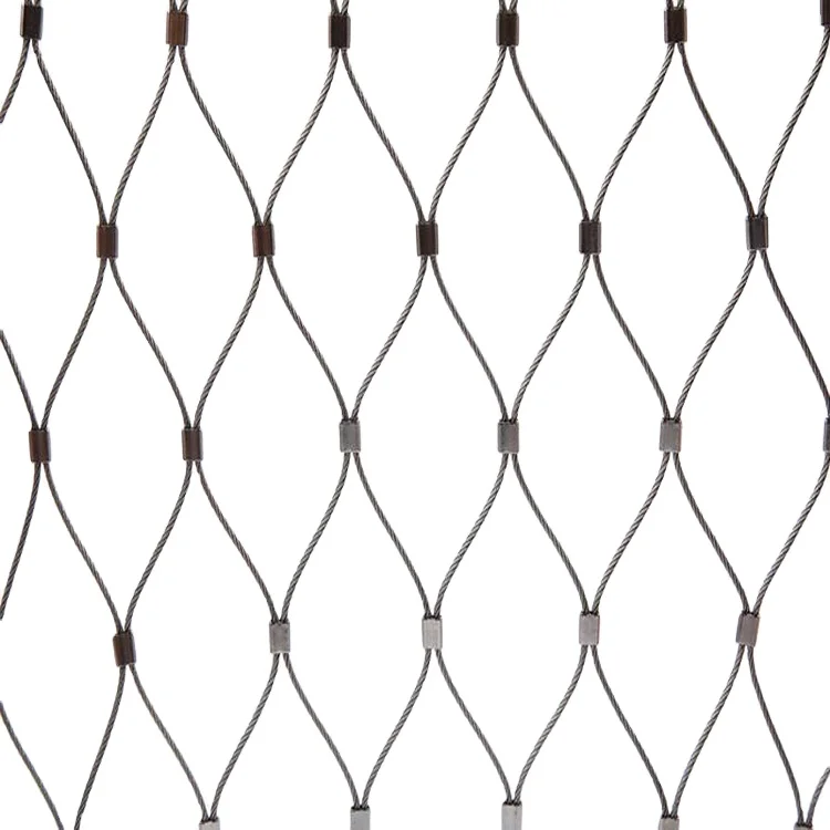 Гибкая сетка X-tend из нержавеющей стали с зажимами