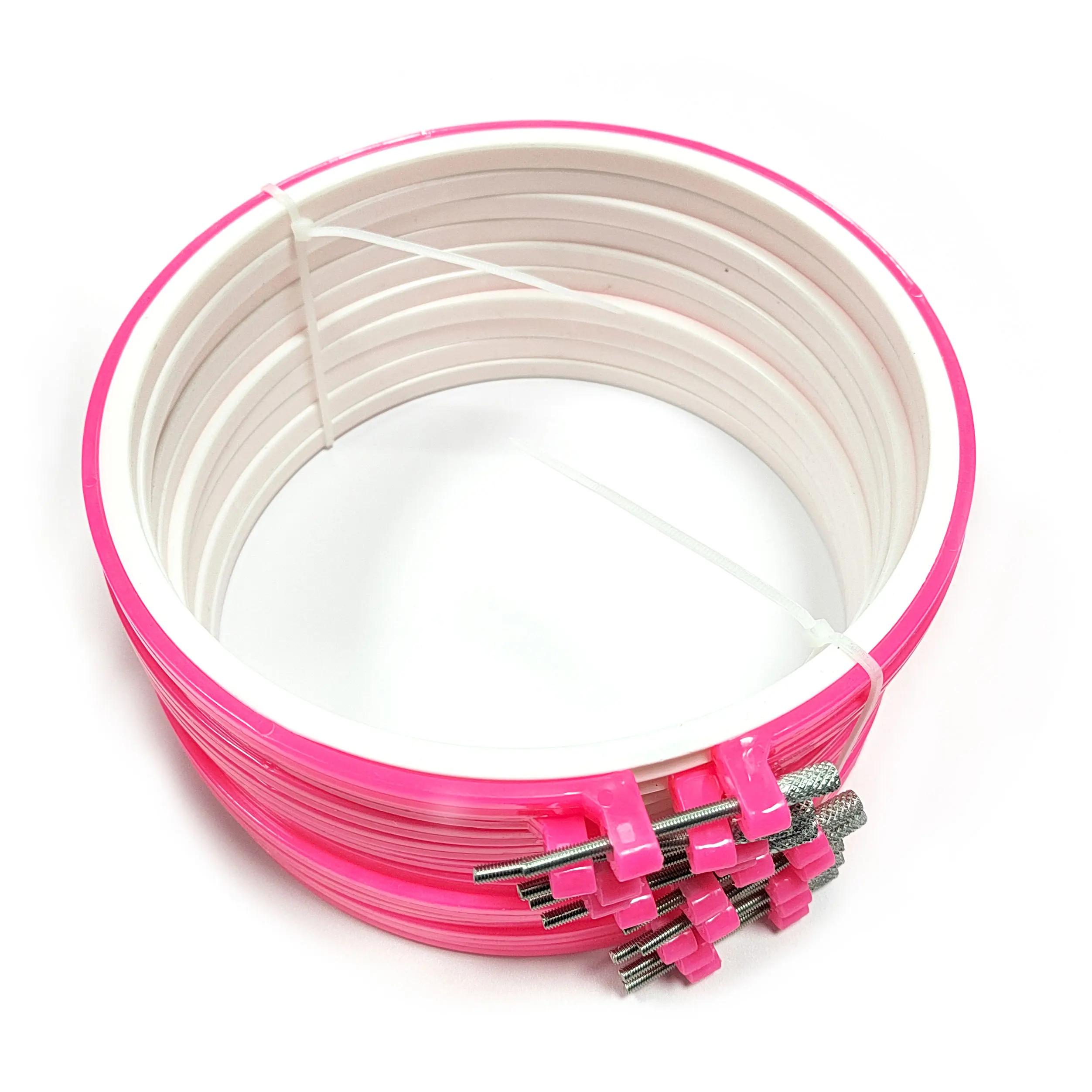 Embroidery Frames& embroidery plastic hoops candy colors