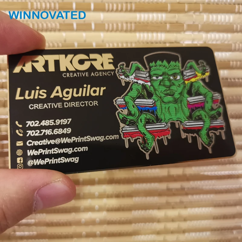 Game Anime Jet Metal Playing Cards