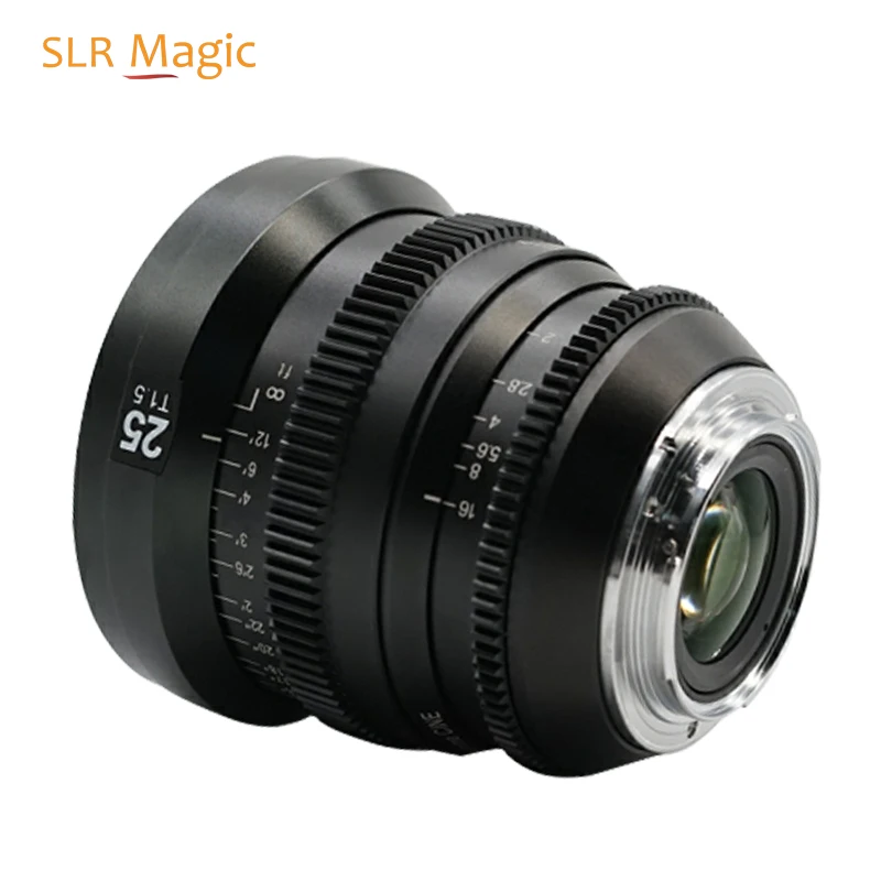 Объектив SLR Magic MicroPrime Cine 25 мм T1.5 для широкоугольного объектива FUJI X с большой
