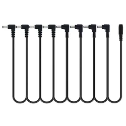 Daisy Chain Leads Cable For Guitar Effects Pedal 2, 3, 4, 5, 6, Or 8 Way Power Supply 9V