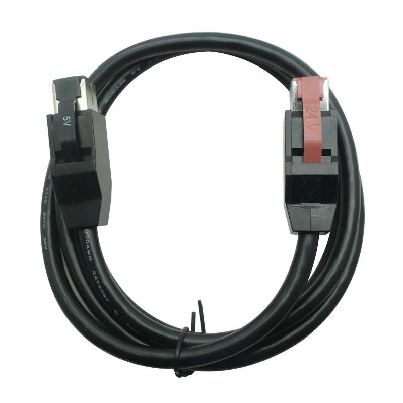 Высококачественный соединитель оборудования 24 В с питанием от USB до 5 штекер кабельный разъем для Pos системы терминального принтера