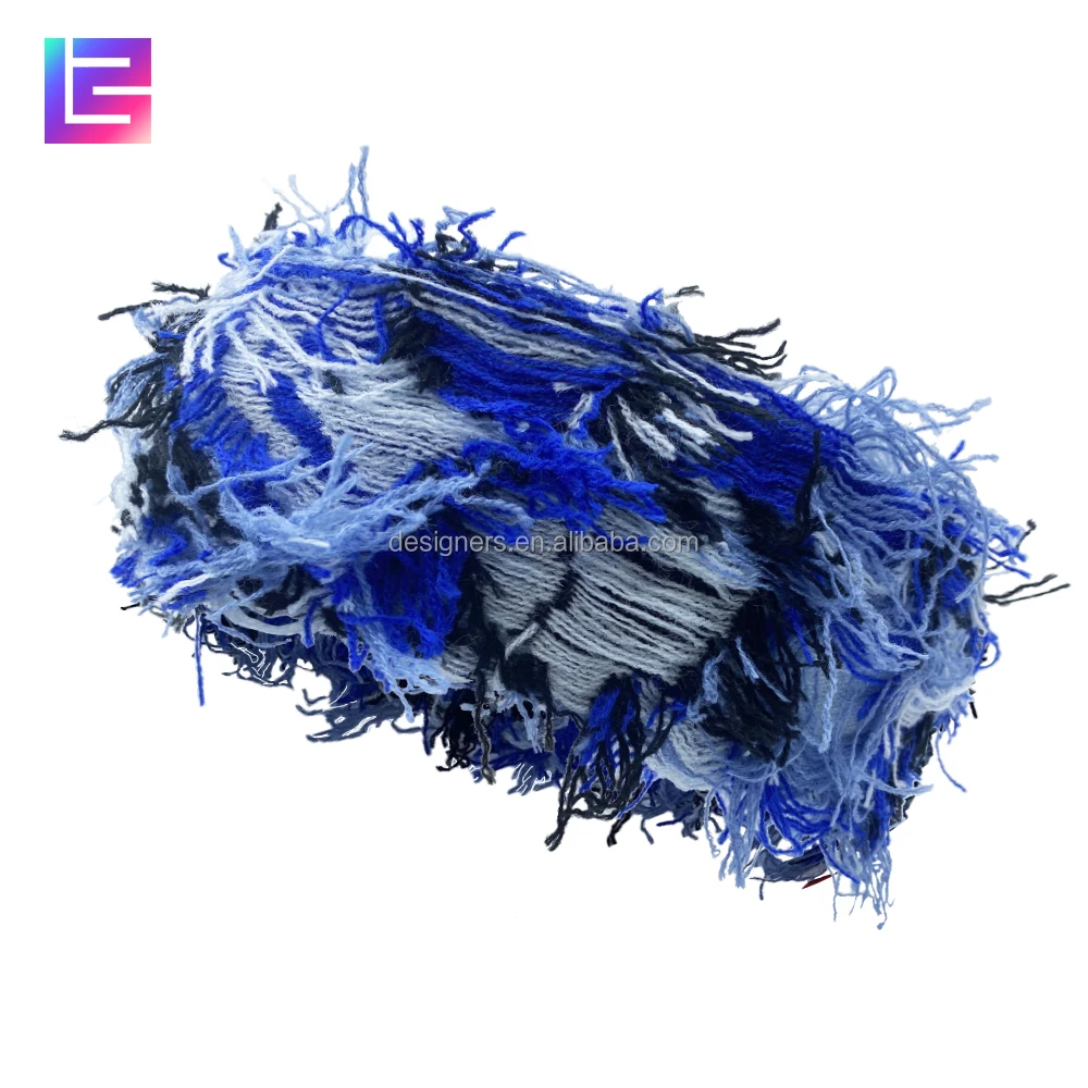 Wholesale crochet Stretchy sports elastic knitted hair bands sweatband yoga grassy distressed designer headbands