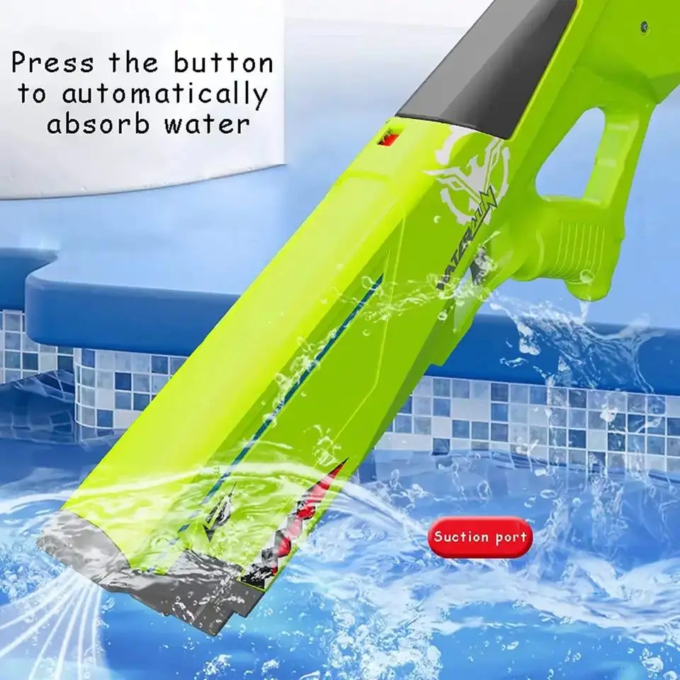 Songkran летняя игра на открытом воздухе игрушка Акула Электрический водяной пистолет автоматический абсорт воды Супер шутер для детей