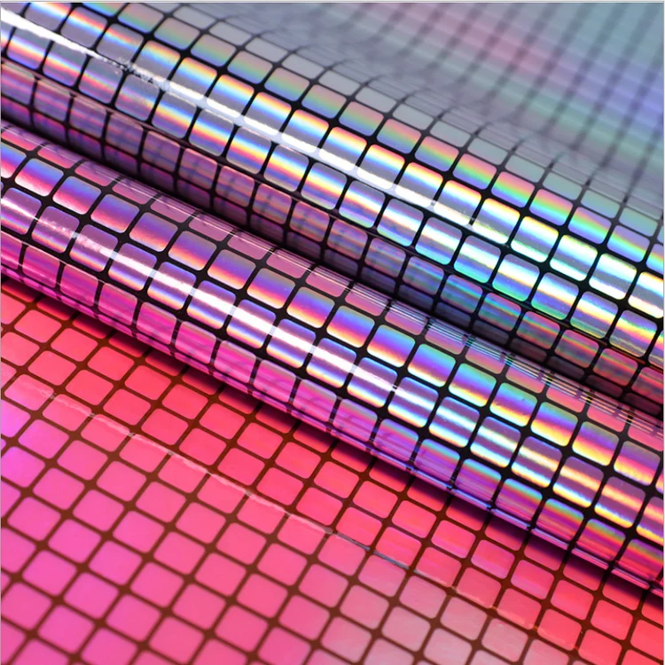 Лучшее качество Глянцевая искусственная кожа Радуга Кожа металлик pu для мебели/детская обувь/Женская