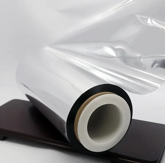 Low Price 12micron PET Polyester Film Silver Packing Hot Peel dtf Pet Film Printed Pet Film Of Cailong