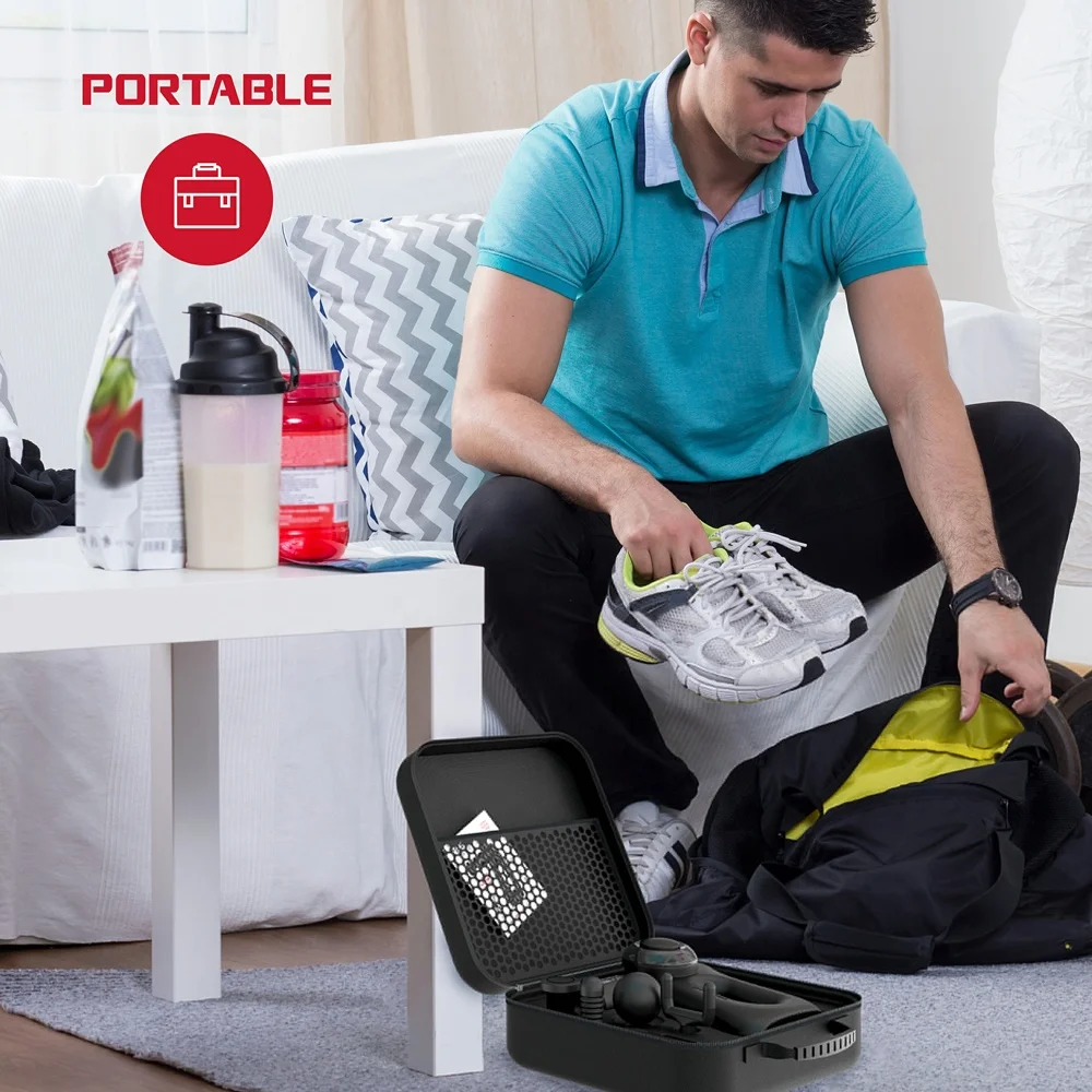 High Quality Massage Gun Brands Pro Powerful Holder To Reach Back Massage pistole