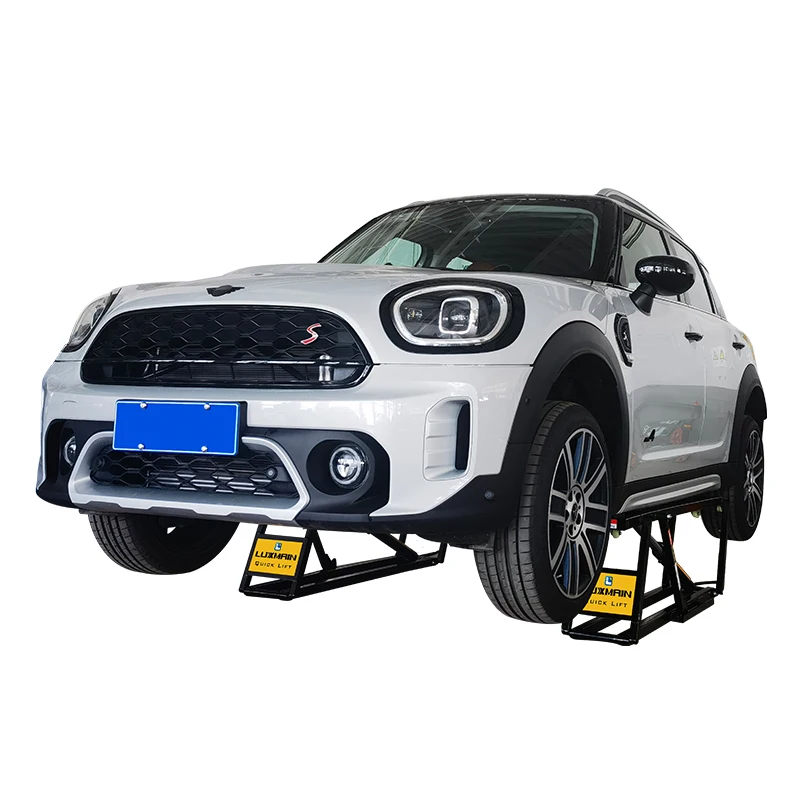 2.5ton Mini Movable Portable Hydraulic Electric Quick Tilting Scissor Elevator Car Lifts for Garage & Home Use Repairing Cars