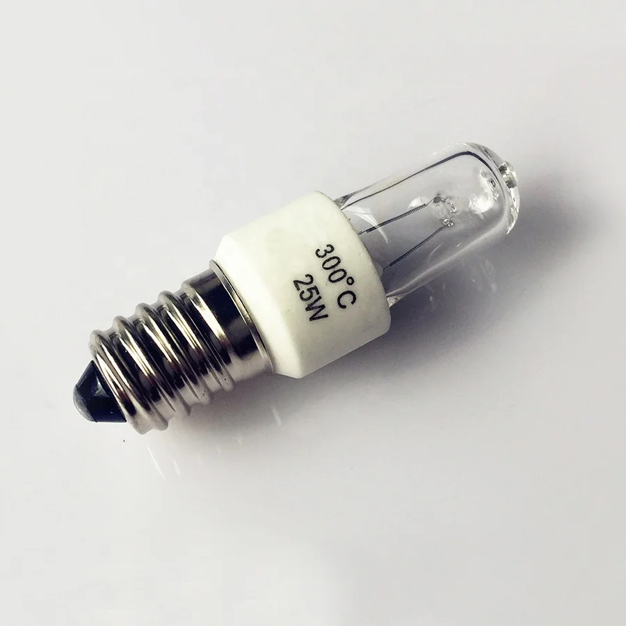 
 Лампа E14 для духовки, микроволновки, соляной печи, 300c  