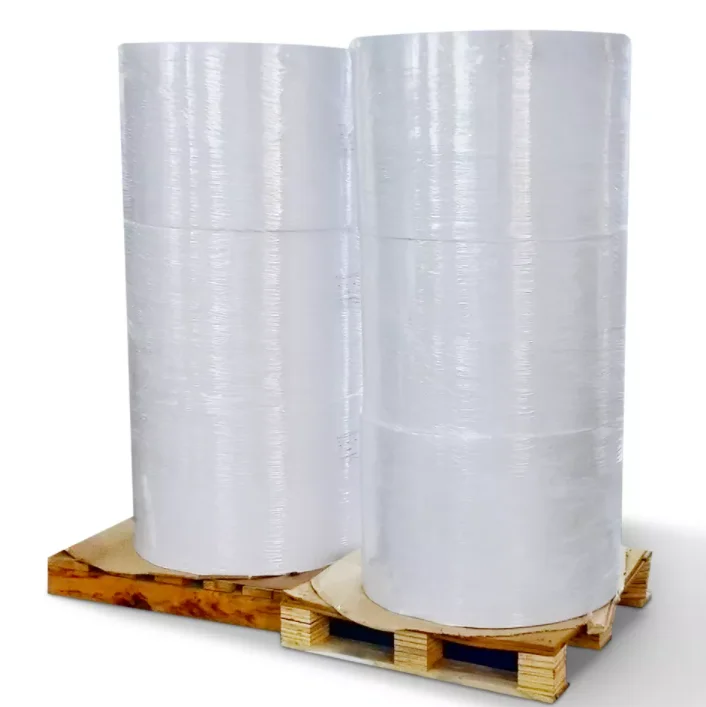 self-adhesive Satin Silver PET film (23-25micron) flexo printing self adhesive paper label roll