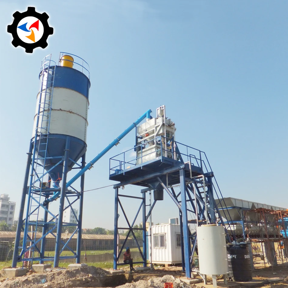 commercial concrete mixing equipment cement batching plant buy concrete plant in Shandong China