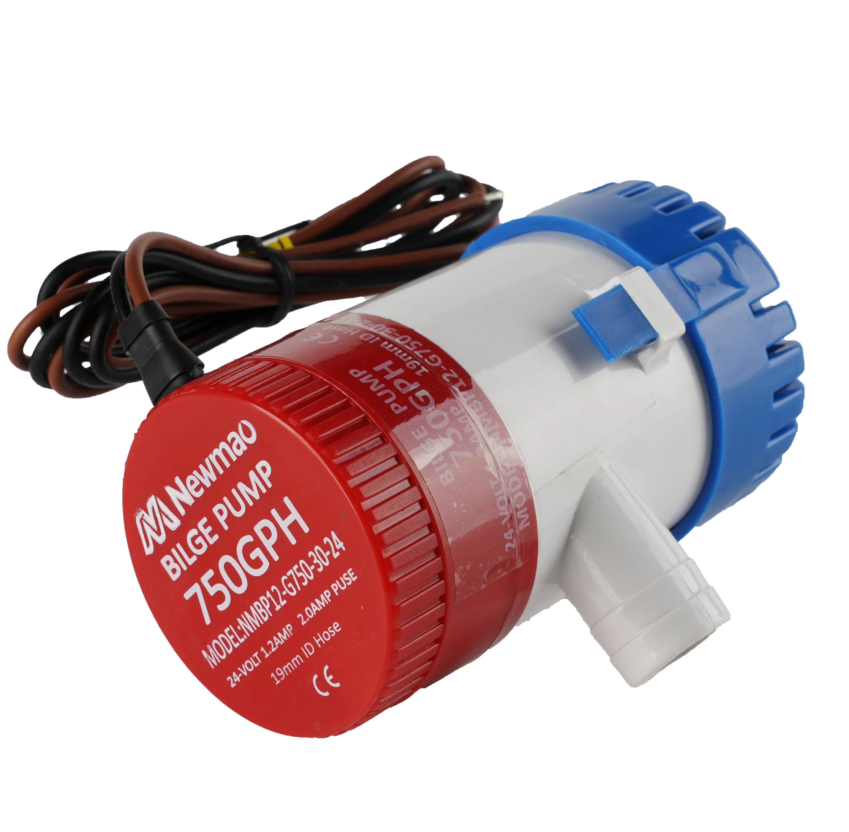 12V24V 750GPG 2.5A Bilge Pump for Yacht and RV