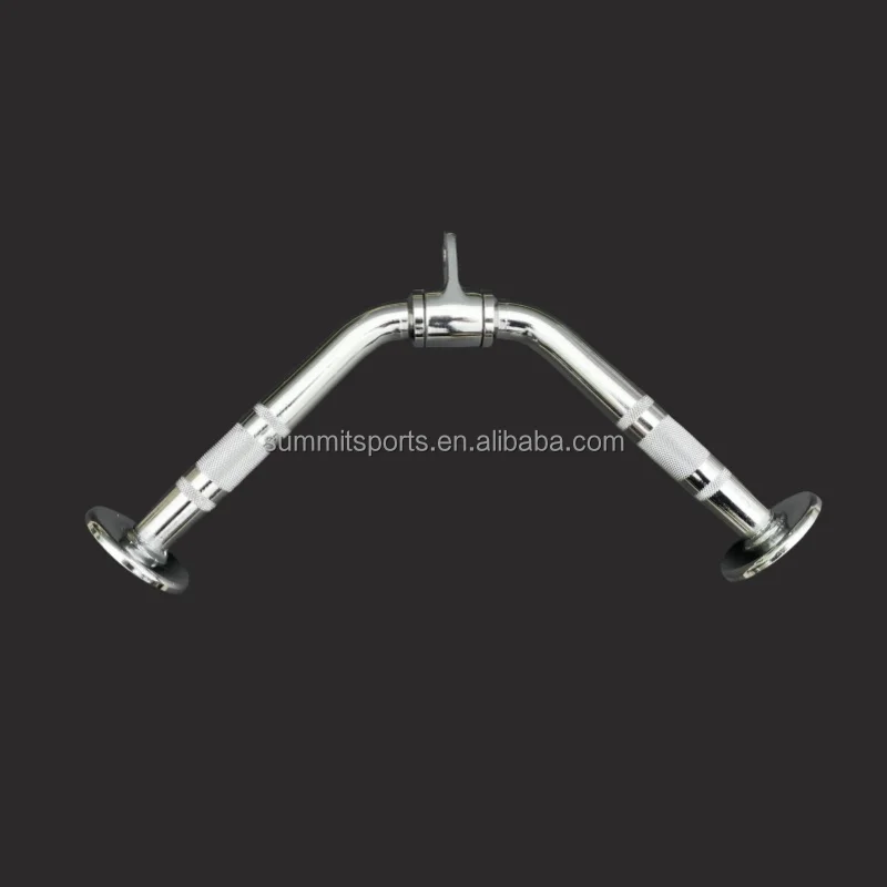 Source Factory Fitness Accessories Multi-function Arm And Back Training High Pull Down V-handle Bar For Home Gym Weight Workout