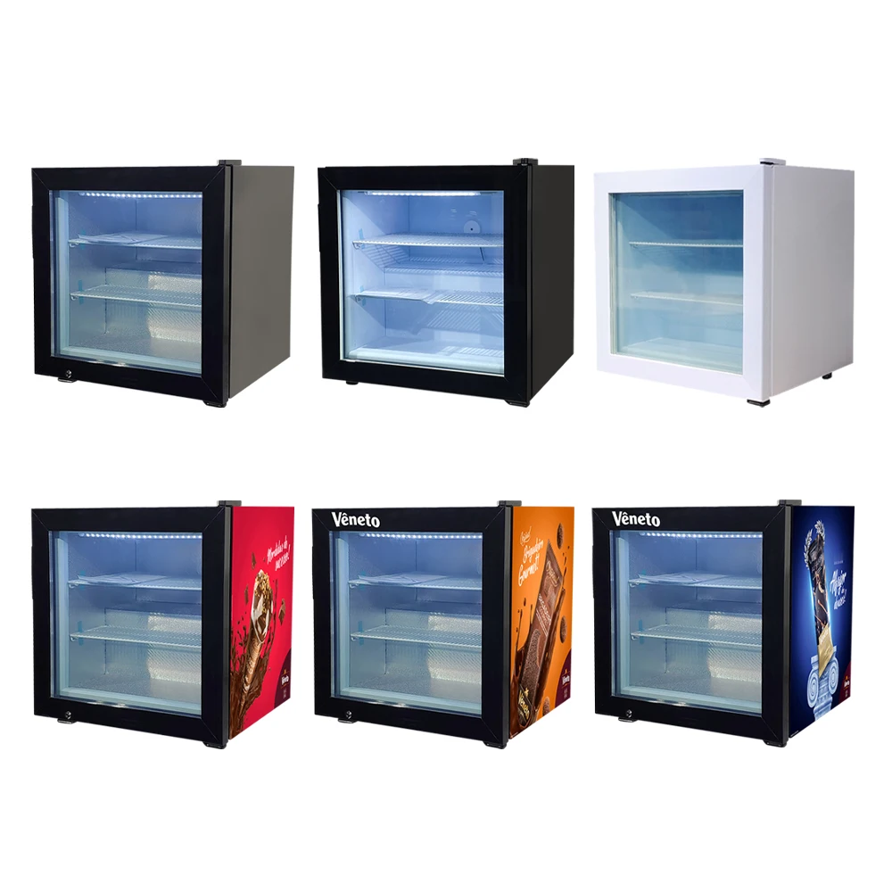 Meisda 55L Лидер продаж мини морозильная камера для мороженого со стеклянной