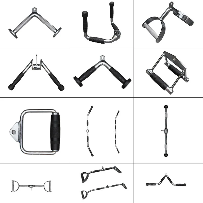 High Quality Gym Strength Training Triceps Straps Home Exercise Cable Pull Pulley Factory Direct Latest Design