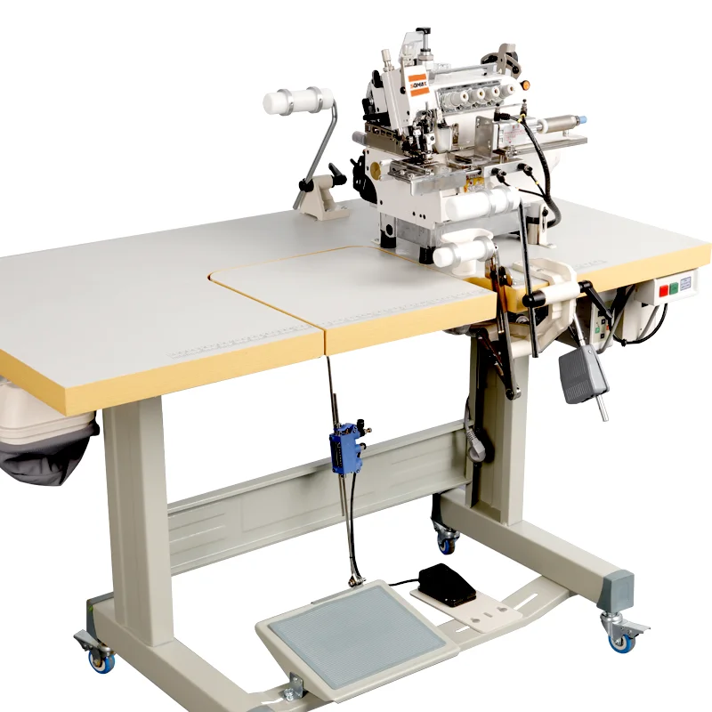 Hot selling Somax SM-01 T-shirt Neck Rib Attaching Overlock Sewing Machines For Neck Waistbanding
