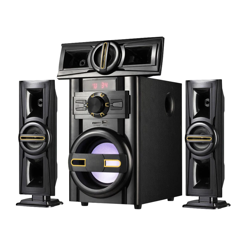 Q-BOX Q-503 New sound box sub onyx studio 6 speaker small amp with sub woofer outputs