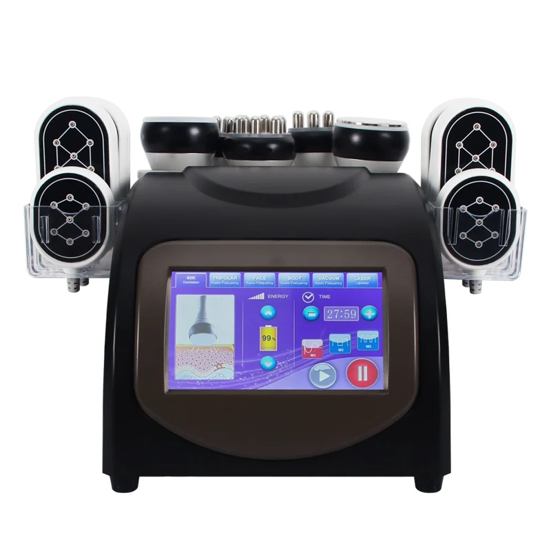 2024 оборудование для салонов красоты 6 в 1 Вакуумная радиочастотная машина подтяжки кожи тела