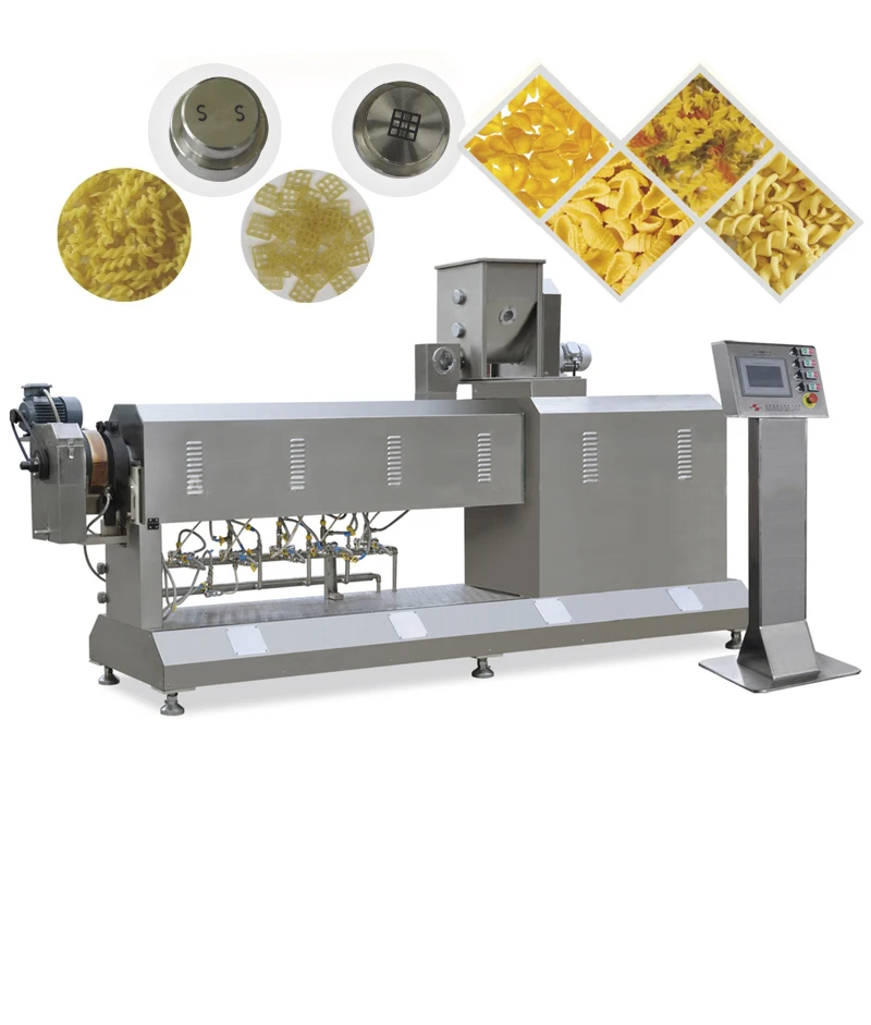 200KG/H High Efficiency Macaroni Spaghetti Maker Machine Pasta Extruder Making Machine for Sale