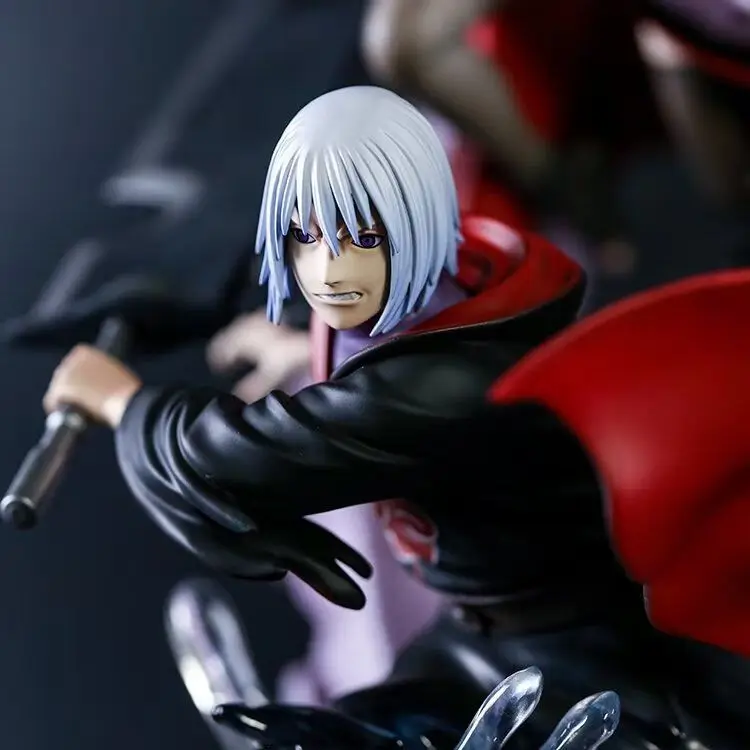 Japan Hokage Hawk Sasuke Suigetsu Karin 41cm PVC toys figures model Wholesale anime narutos figure