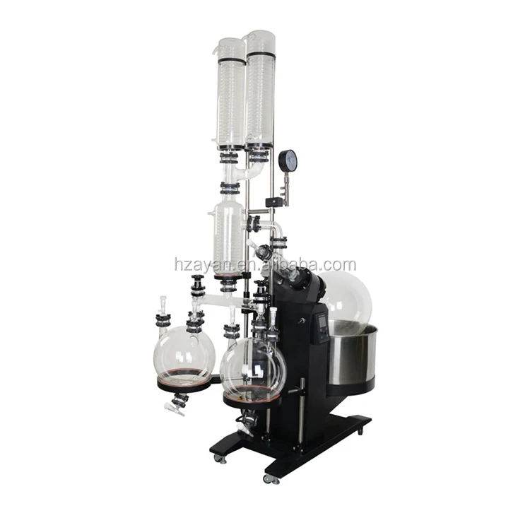 2021 New CE High efficiency condensing auto rotary evaporators with LCD display AYAN-R-1030 CBD oil distillation equipment price