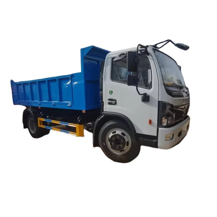 5 ton dump truck minivan transport crops  sand hydraulic dump hoist  low price tipper trucks
