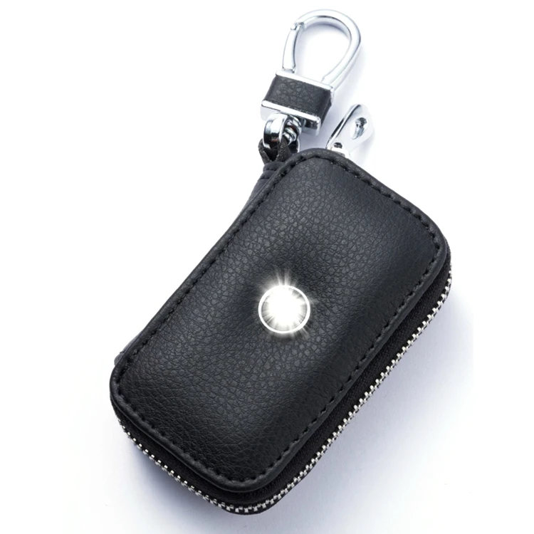 General Type Soft PU Leather Bag Holder Car Key Bag