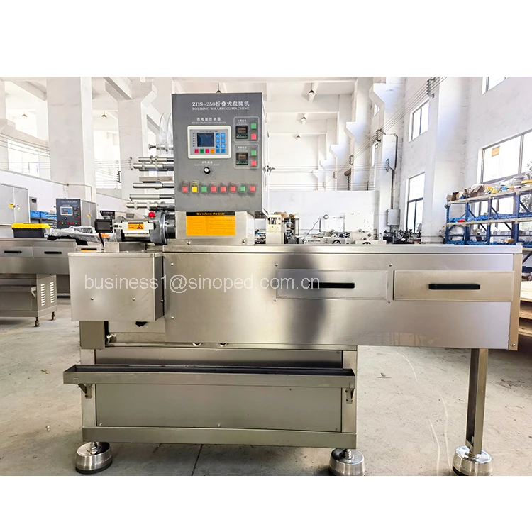 High speed automatic Maggi chicken/bouillon cube folding packing machine chocolate cube Wrapping machinery with factory price