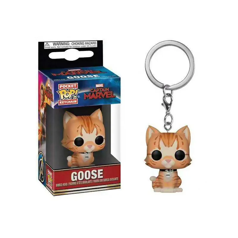  HOT FUNKO POP Marve Dc Justice League Character Pocket Keychain Vinyl Action Figure Toys gift doll