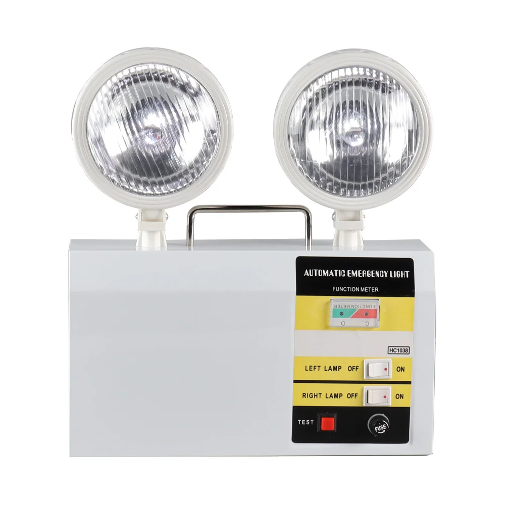 Rechargeable LED Emergency Lights Wall Mounted Lantern with Test Button Lithium Battery for BRAZIL Luminous Body Camping SMD