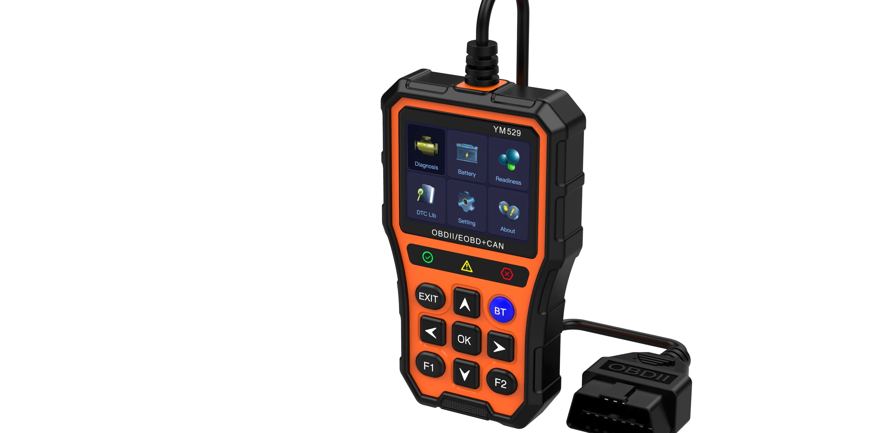 Scanner diagnostic tool IPS display car professional scanner Code Reader Wireless function