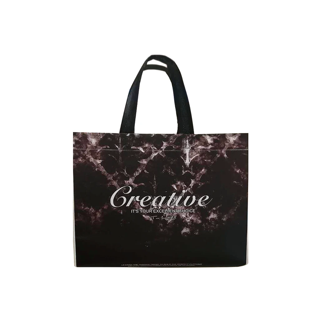 Cheapest Custom Premium Quality Reusable Luxury Fashion Non Woven Tote Bag Shopping Bag