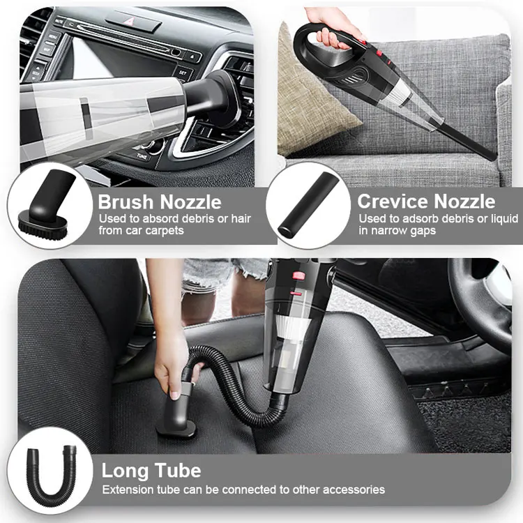 Car Vacuum Cleaner Wireless Handheld Mini Vaccum Cleaner For Car Home Desktop Cleaning Portable Vacuum Cleaner