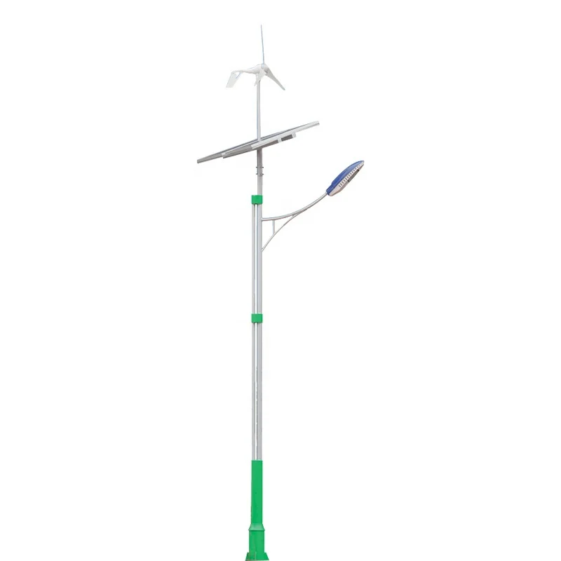 Hepu Sufficient Power 12 Hours Full Bright Wind Solar Hybrid Street Light, All in One Solar LED Street Light 40 Watt Lamp Solar