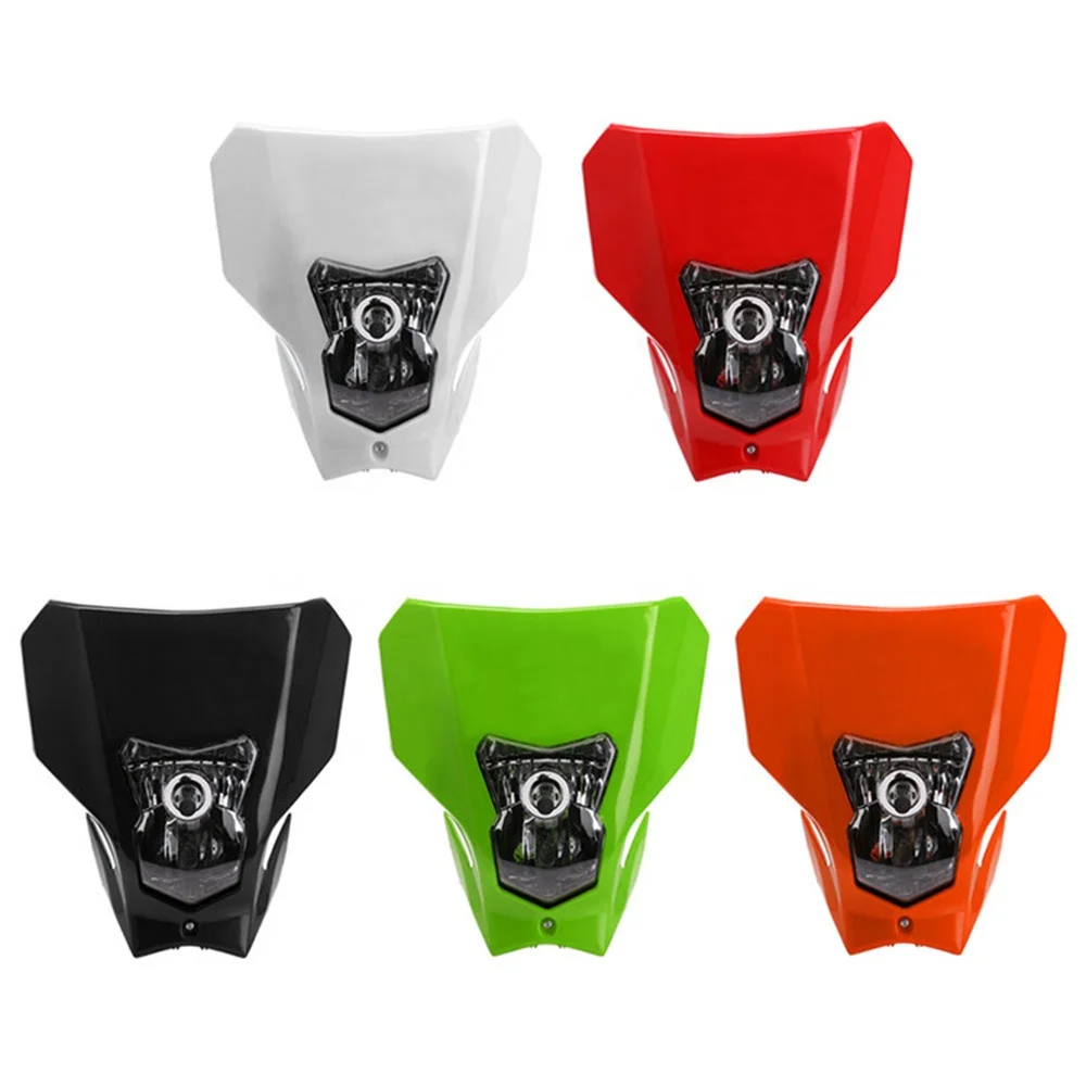 12V LED Front Off-Road Motorcross Headlamp Motorcycle H4 Headlights For KTM Honda CRF450L CRF450XR