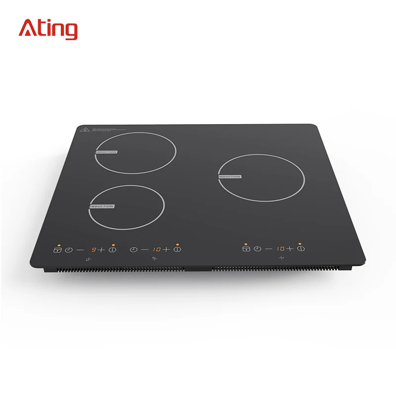 Home use kitchen appliance high power 3 burners 6000W electric stove induction cooktop