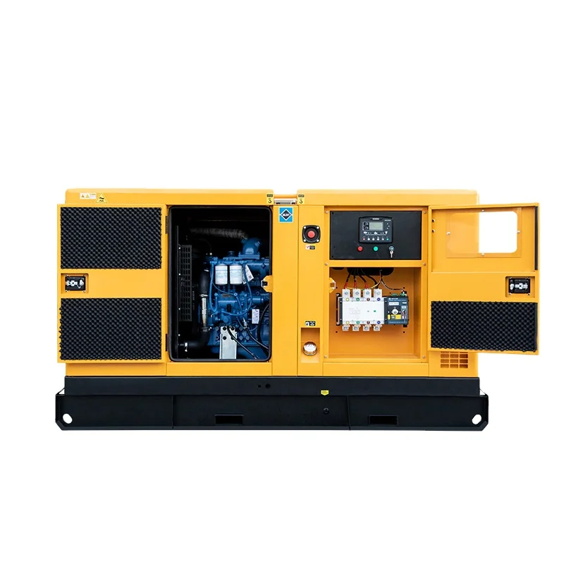100kva 80kw Vlais diesel generator for emergency power original Vlais engine 6BT5.9-G2 80kw silent type diesel generator