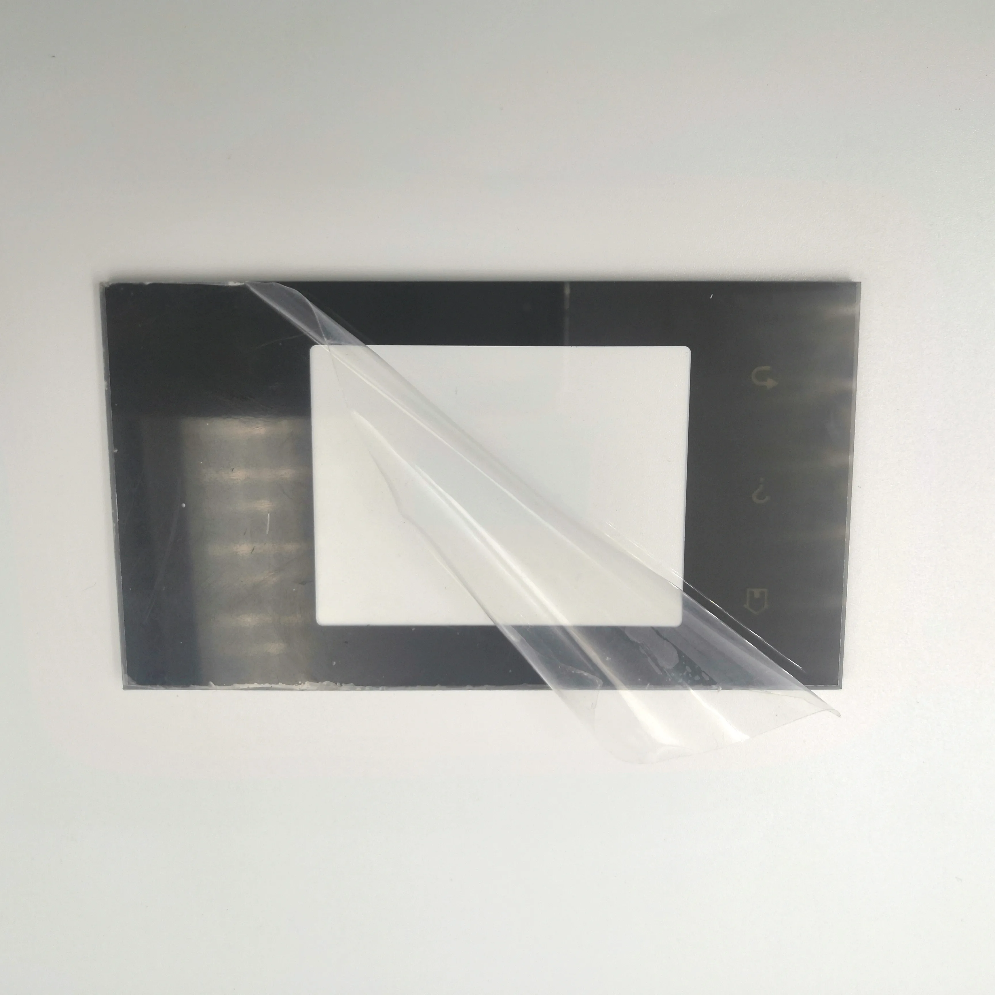 OEM printed self adhesive PVC PET acrylic decorative label with adhesive