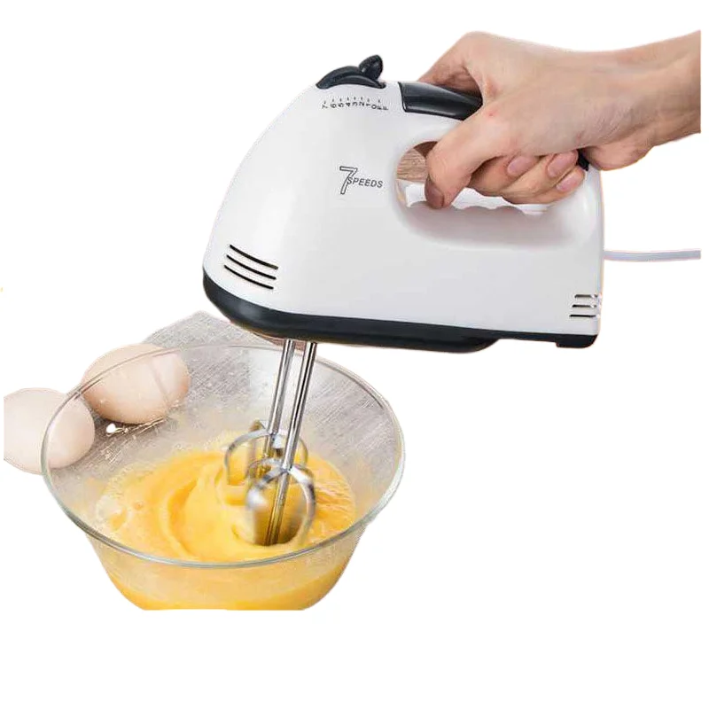 Электрический ручной миксер для теста 7 скоростей домашняя кухня