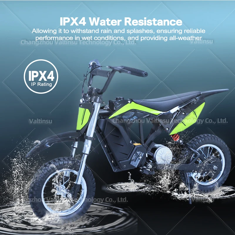 2024 пружинный демпфер высокого радиуса действия детский грязь IPx4 дорожный легальный маленький Электрический мотоцикл