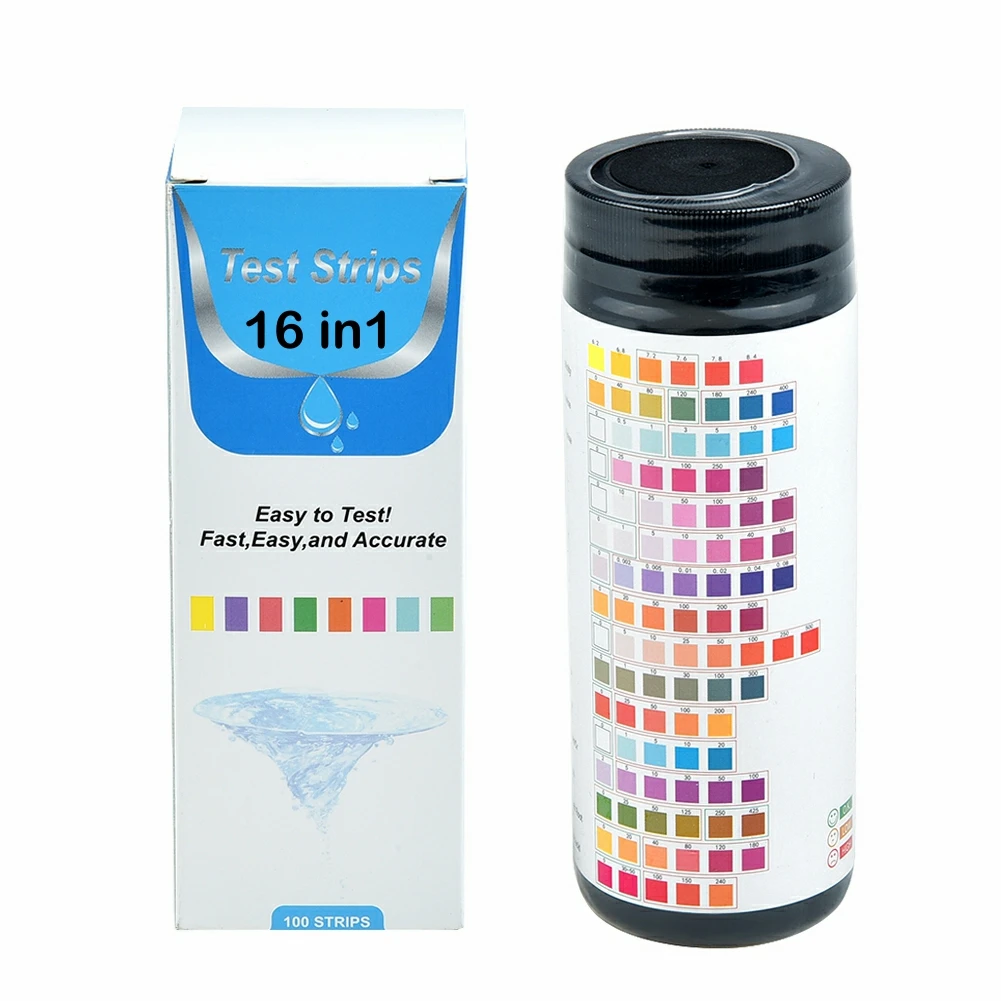 Amazon 16 in 1 Drinking Water Test Strip, Home  Water Quality Tester for Aquarium, Pool, Spa, Well & Tap Water