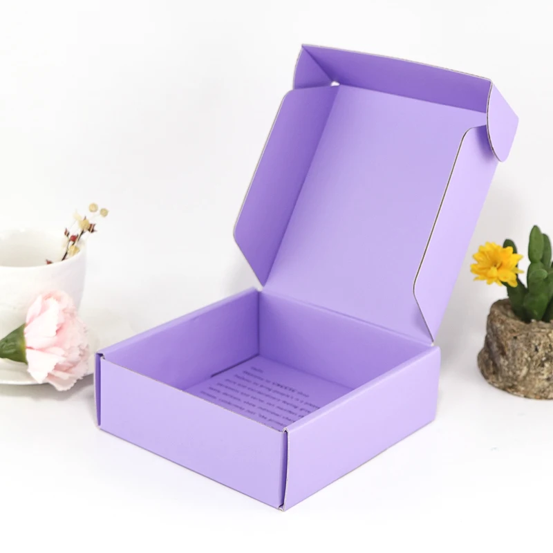 Высококачественная картонная бумага для печати, Гофрированная упаковка для отправки, картонные подарочные коробки